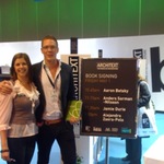 Anders book launch before jamie durie booksigning at desingEX on Twitpic