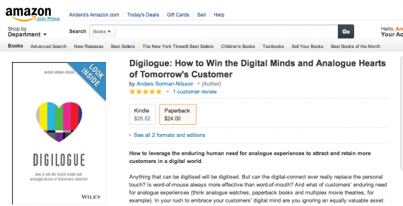 Digilogue Amazon Anders Sorman-Nilsson