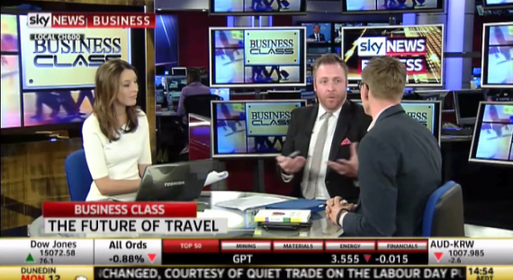Sky News Business Interview Futurist Anders Sörman-Nilsson