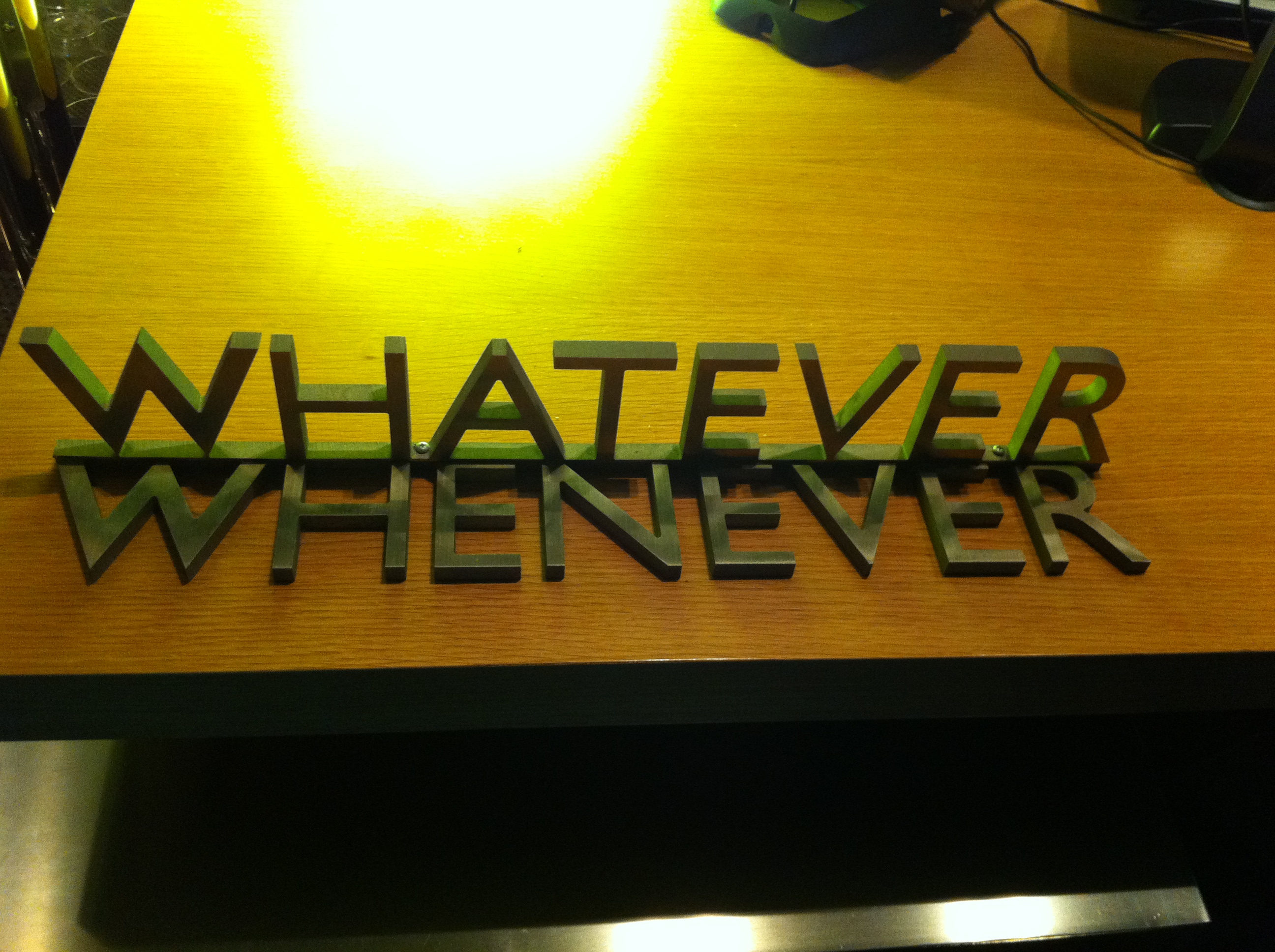 Whatever Whenever