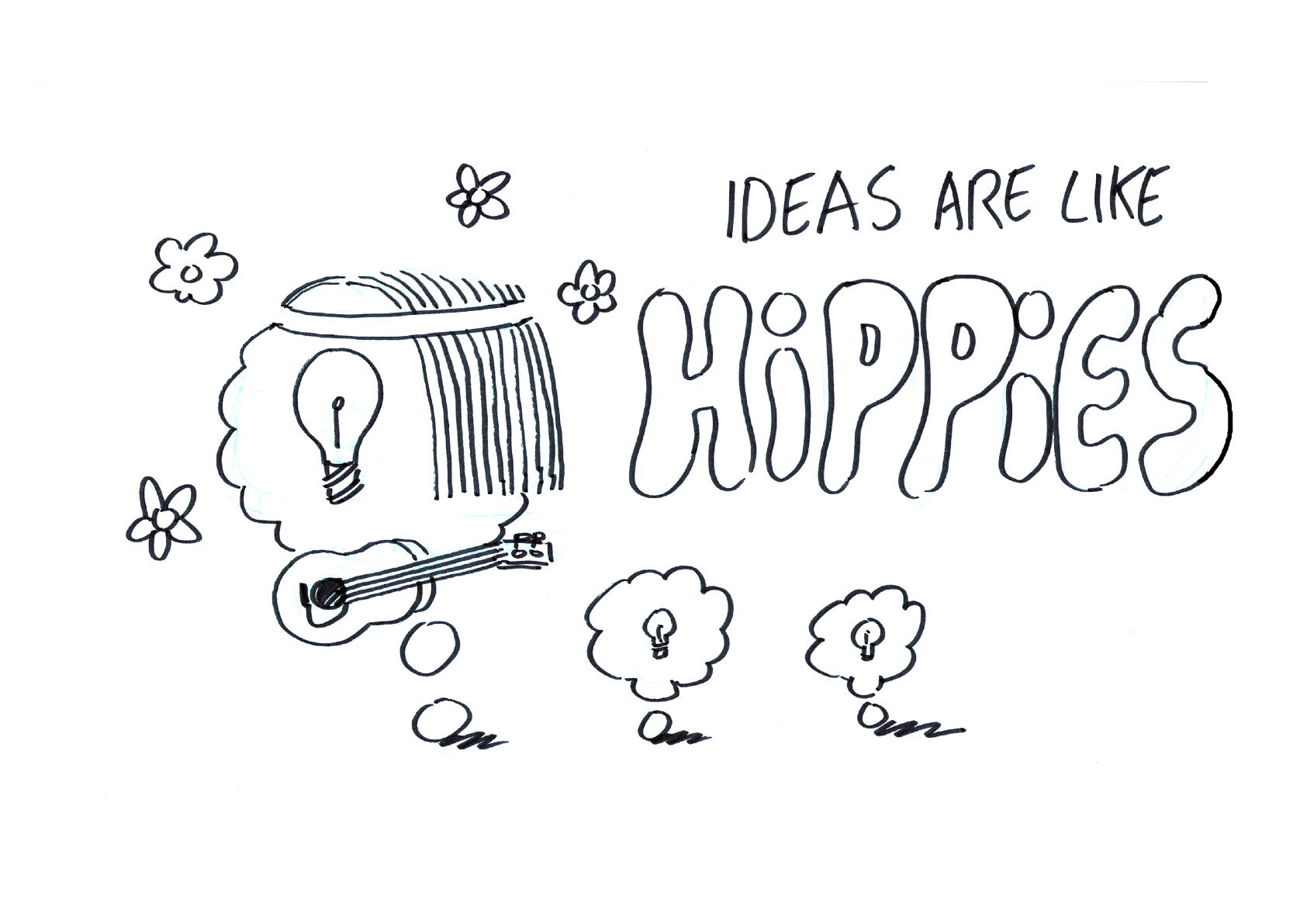 Ideas Are Like Hippies ... and why I am off to TEDGlobal