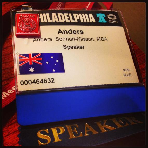 MDRT Million Dollar Round Table Speaker Anders Sorman-Nilsson