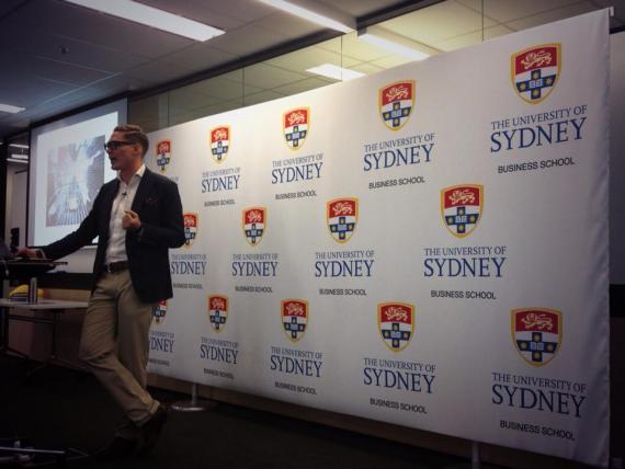 Anders Keynote Speaker Launch USYD Business School