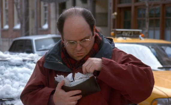 George Costanza Death of Cash