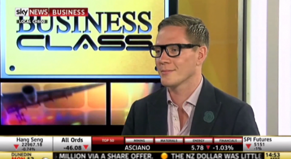 Futurist Anders Sörman-Nilsson on Sky News Business 