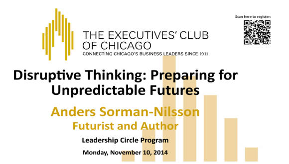 Disruptive Thinking: Preparing for Unpredicatable Futures