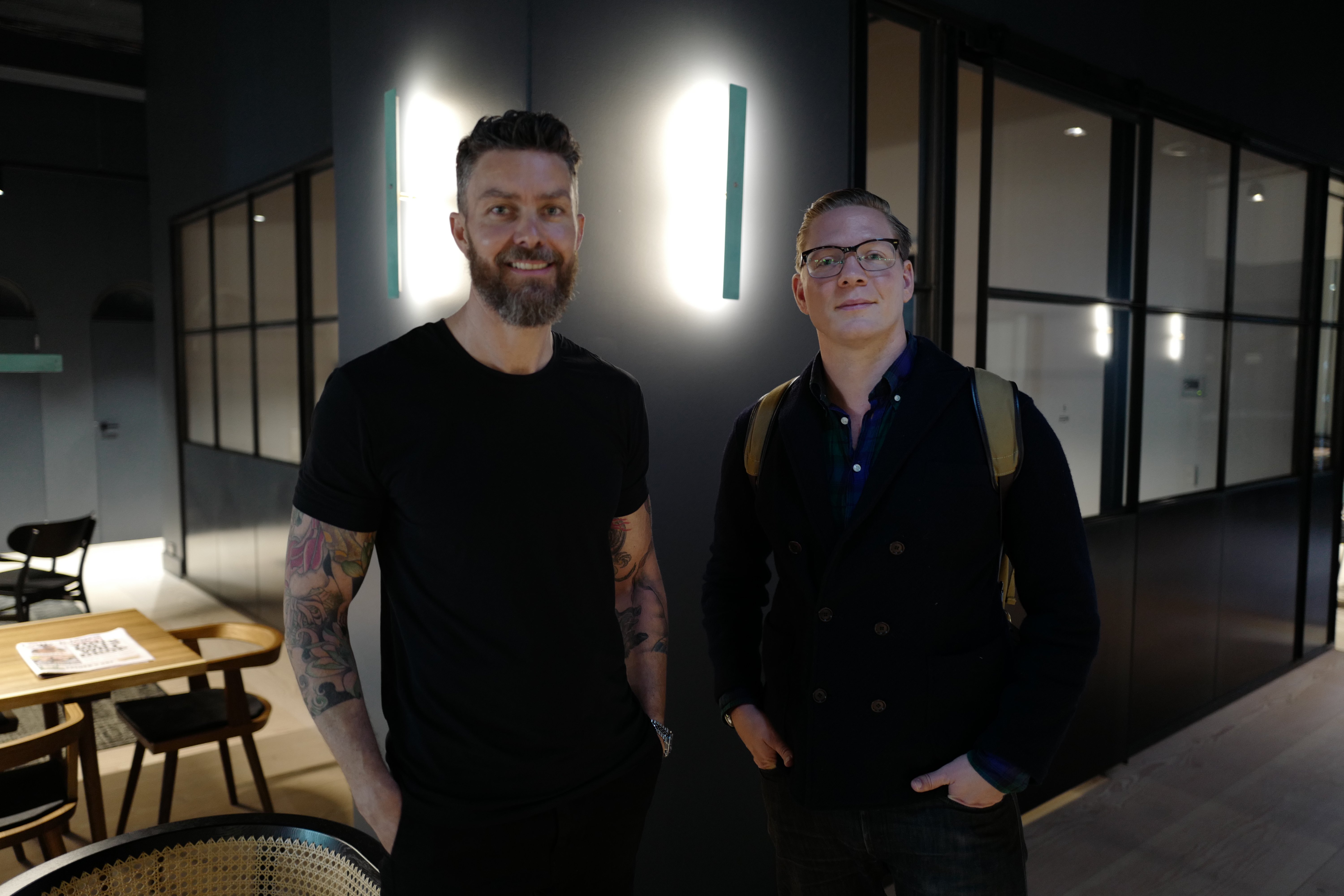 WorkClub CEO Soren Trampedach and Thinque Futurist Anders Sorman-Nilsson
