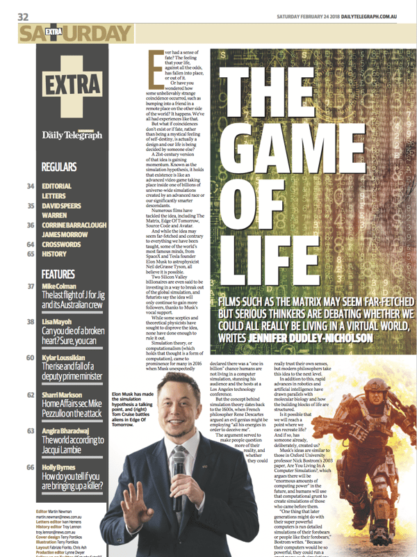 Daily Telegraph Media Futurist Anders Sorman-Nilsson