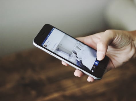 man holding a phone 